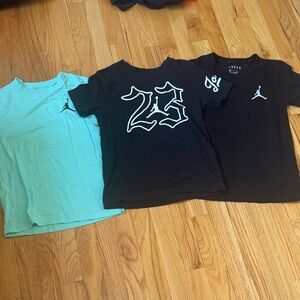 Air Jordan Kids Short Sleeve T shirt bundle